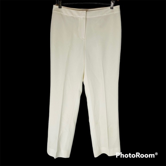Lafayette 148 New York Pants - Lafayette 148 Size 8 Off White Barrow Pants